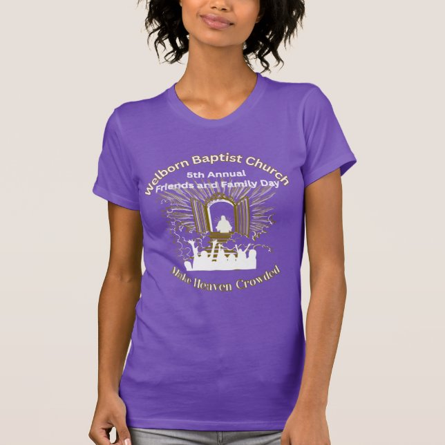 T-shirt pour amis et famille  (Devant)