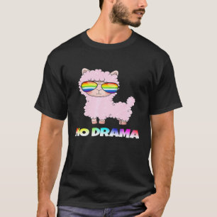 T-shirt pour amoureux de lama sans drame