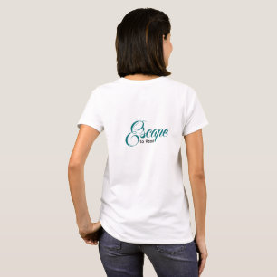 T-shirt pour amoureux de livres 'Lire pour s'évade