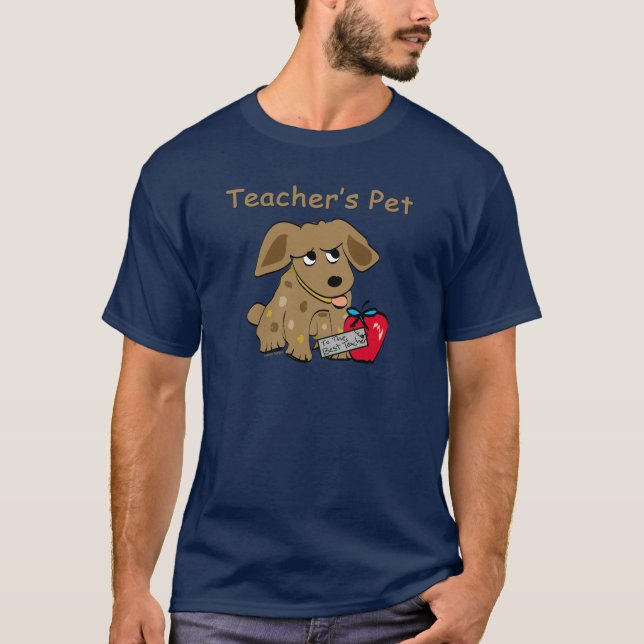 T-shirt pour animaux de compagnie de l'enseignant (Devant)