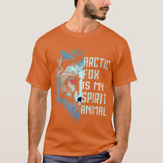 T-shirt Pour Arctic Fo Est Mon Esprit Animal Arctic Pour L
