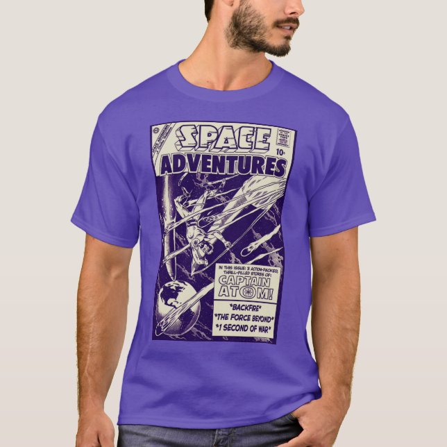 T-shirt pour aventures spatiales classiques (Devant)