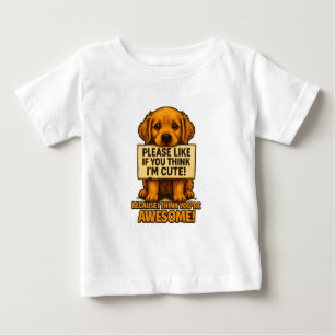 T-SHIRT POUR BÉBÉ 