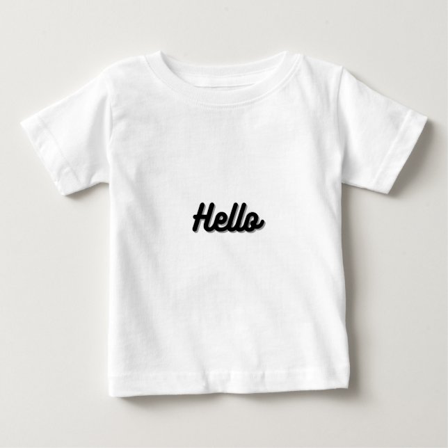 T-SHIRT POUR BÉBÉ   (Devant)