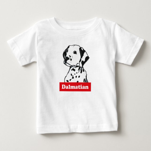 T-SHIRT POUR BÉBÉ ダルメシアンキッズTシャツ (Devant)