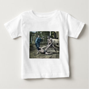 T-shirt Pour Bébé 相撲 traditionnel de sumo japonaise vintage