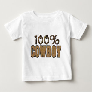 T-shirt Pour Bébé 100 % Cowboy