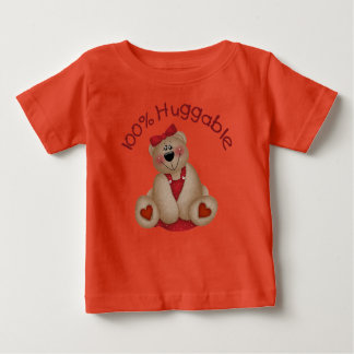 T-shirt Pour Bébé 100% Fille Huggable