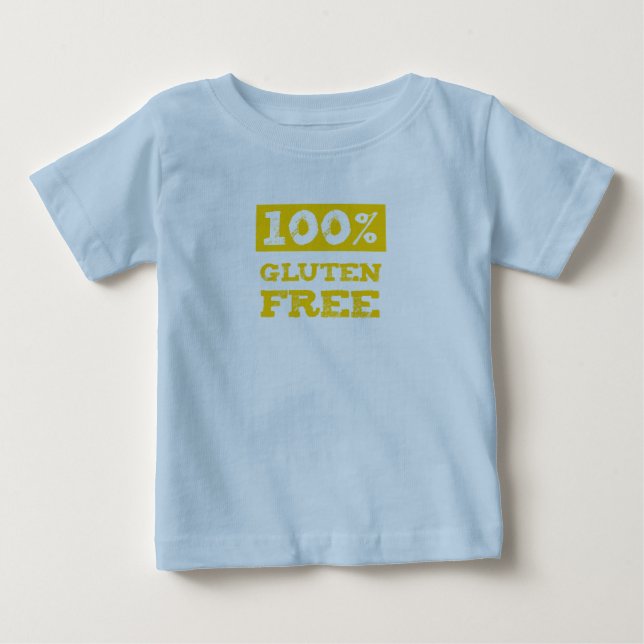 T-shirt Pour Bébé 100% sans gluten (Devant)