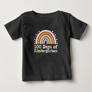 T-shirt Pour Bébé 100e jour d'école maternelle enseignant enfants 10