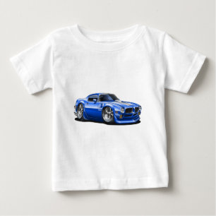T-shirt Pour Bébé 1970/72 Trans Am Blue Car