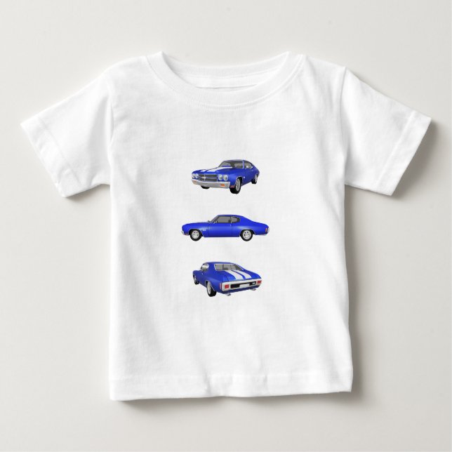 T-shirt Pour Bébé 1970 Chevelle SS : (Devant)