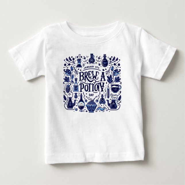 T-shirt Pour Bébé 19 janvier - Fête de la potion (Devant)