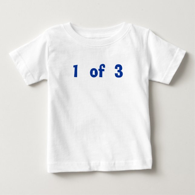 T-shirt Pour Bébé 1 sur 3 (Devant)