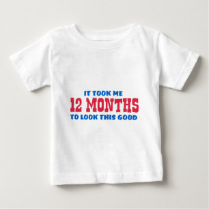 T-shirt Pour Bébé 1er anniversaire drôle