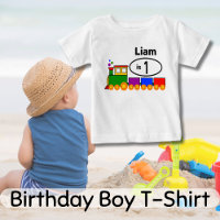 1er anniversaire du mignon Train Boy