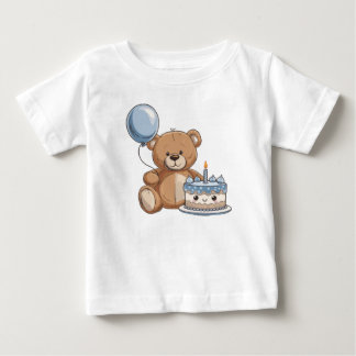 T-shirt Pour Bébé 1er Anniversaire Minimal