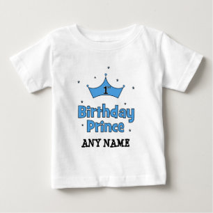 T-shirt Pour Bébé 1er anniversaire Prince