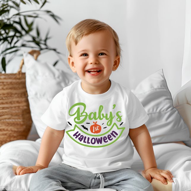 T-shirt Pour Bébé 1er Halloween de bébé  (Créateur téléchargé)