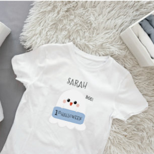 T-shirt Pour Bébé 1er jote fantôme d'Halloween