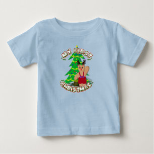 T-shirt Pour Bébé 1er Noël du bébé