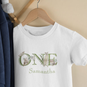 T-shirt Pour Bébé 1er premier anniversaire Australie Animaux