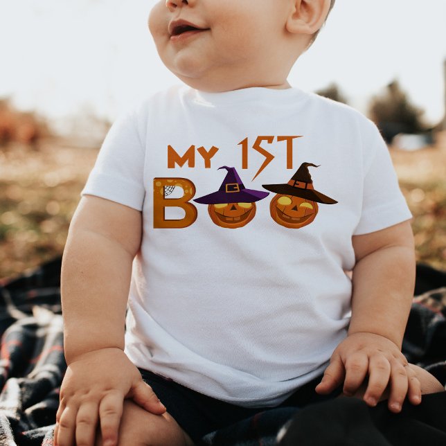 T-shirt Pour Bébé 1ère Illustration d'Halloween T-shirt bébé (Créateur téléchargé)