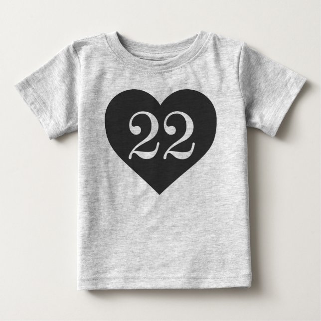 T-SHIRT POUR BÉBÉ 22 (Devant)
