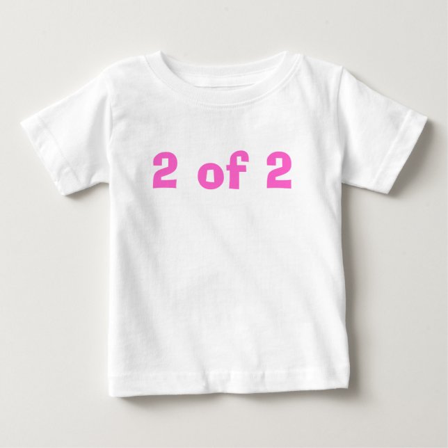 T-shirt Pour Bébé 2 de 2 - customisé (Devant)