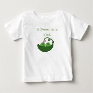 T-shirt Pour Bébé 2 pois dans un pois