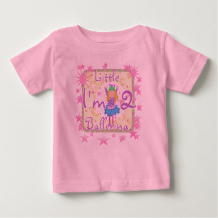 T-shirt Pour Bébé 2ème anniversaire de ballerine