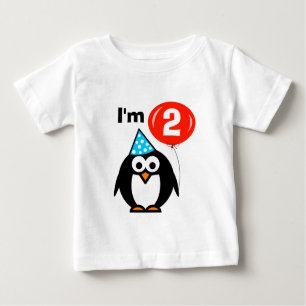 T-shirt Pour Bébé 2ème chemise d'anniversaire d'enfants pour