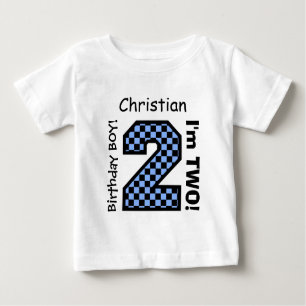T-shirt Pour Bébé 2ème CONTRÔLEURS du nombre A26 d'anniversaire de