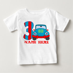 T-shirt Pour Bébé 3 années d'anniversaire