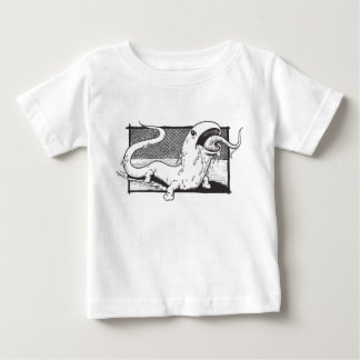 T-shirt Pour Bébé 3 bébés et une montagne