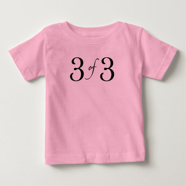 T-shirt Pour Bébé 3 de 3 (l'enfant le plus en bas âge) (Devant)