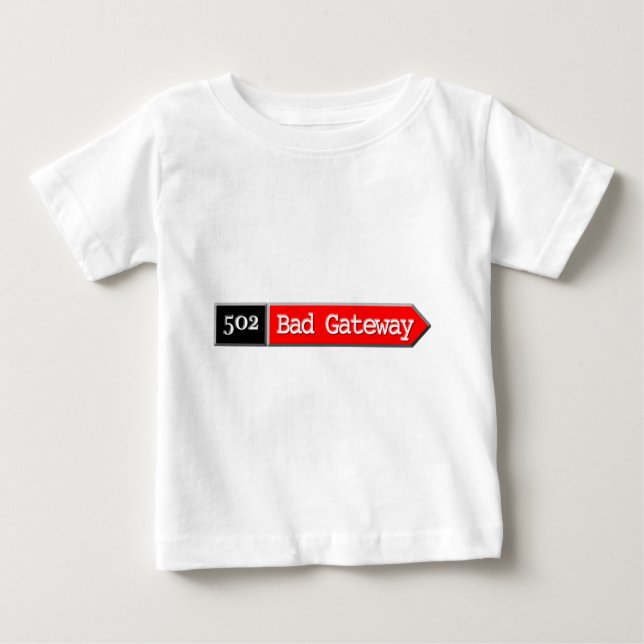 T-shirt Pour Bébé 502 - Mauvais passage (Devant)