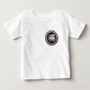 T-shirt Pour Bébé [600] Dragon islandais, Landvæ ttir [Argent]