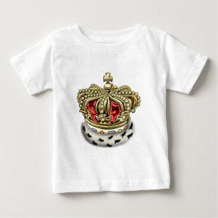 T-shirt Pour Bébé [600] Prince [le roi] couronne royale
