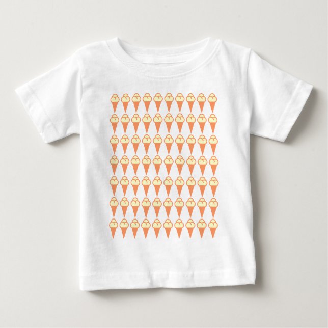 T-shirt Pour Bébé 70 ecreams (Devant)