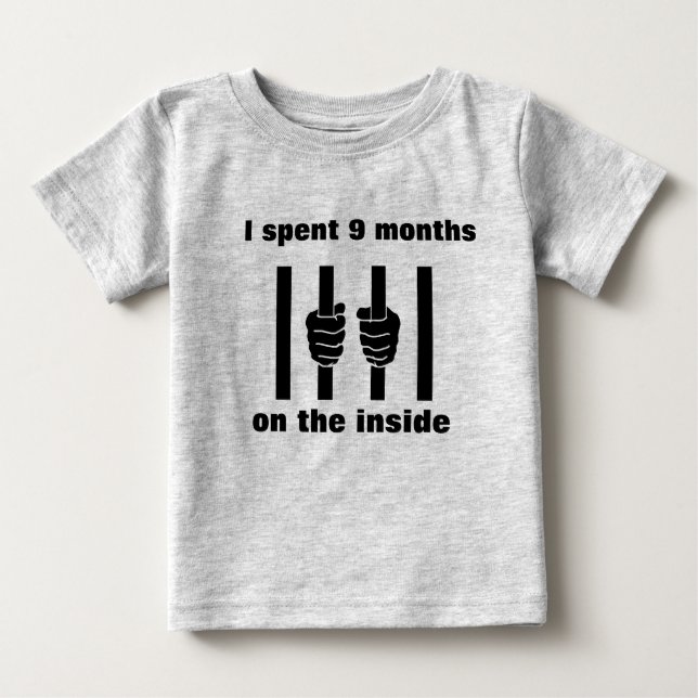 T-shirt Pour Bébé 9 mois à l'intérieur (Devant)