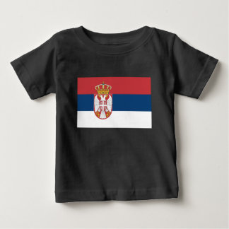 T-shirt Pour Bébé A bas prix ! Drapeau de Serbie