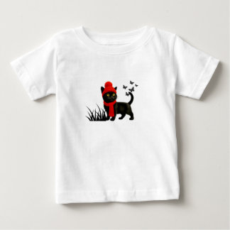 T-shirt Pour Bébé a cat