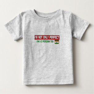 T-shirt Pour Bébé À moitié persan/Indien