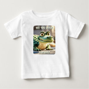 T-shirt Pour Bébé À plus tard