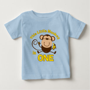 T-shirt Pour Bébé Ă?re coutume de garçon d'anniversaire de petit