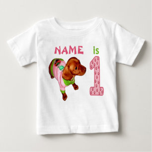 T-shirt Pour Bébé Ă?res chemises personnalisées d'anniversaire pour