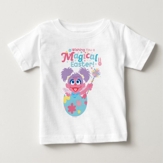 T-shirt Pour Bébé Abby Cadabby de Pâques (Devant)