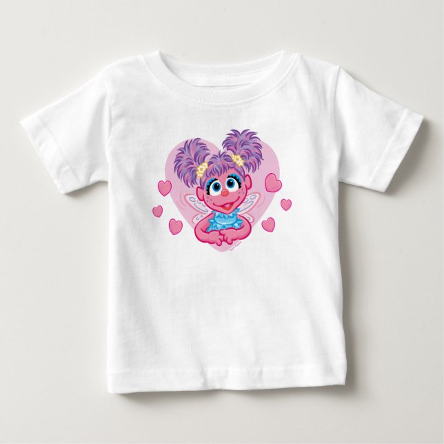 T-shirt Pour Bébé Abby Cadabby Valentine Hearts Graphisme (Devant)