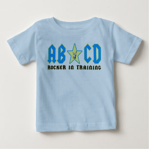 T-shirt Pour Bébé abcdblue